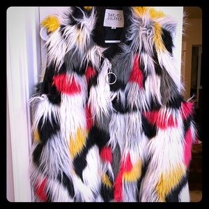 Super FUN faux vest